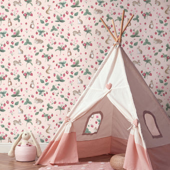 14141 Adventure Awaits Bunnies & Berries Pink