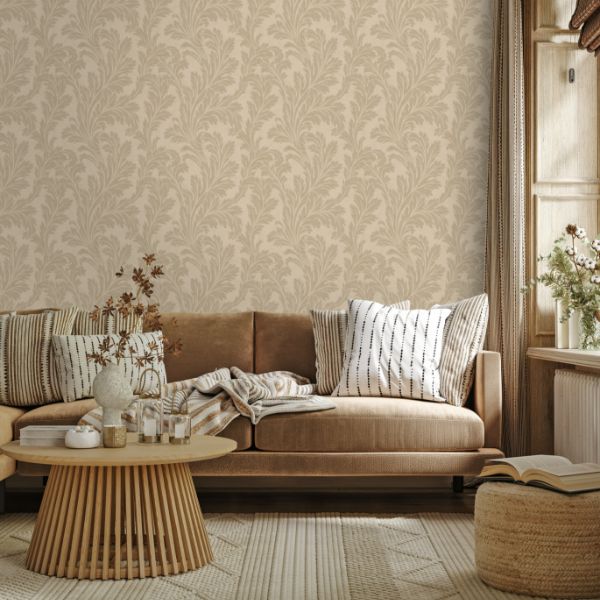 36432 Eleganza Acanthus Taupe
