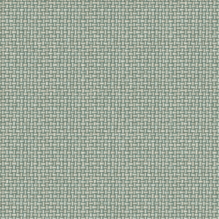 91603 The Lost Garden  Biderbost Weave Teal