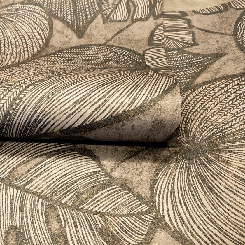 26937 Julie Feels Home Monstera Black Walnut