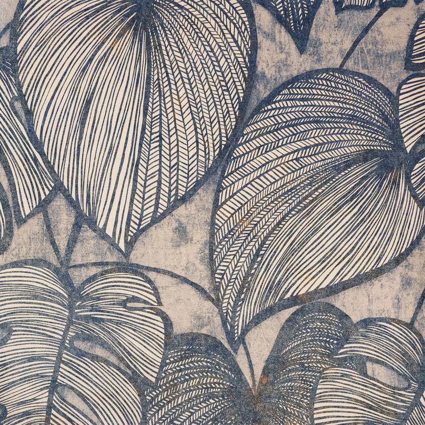 26942 Julie Feels Home Monstera Navy Ash
