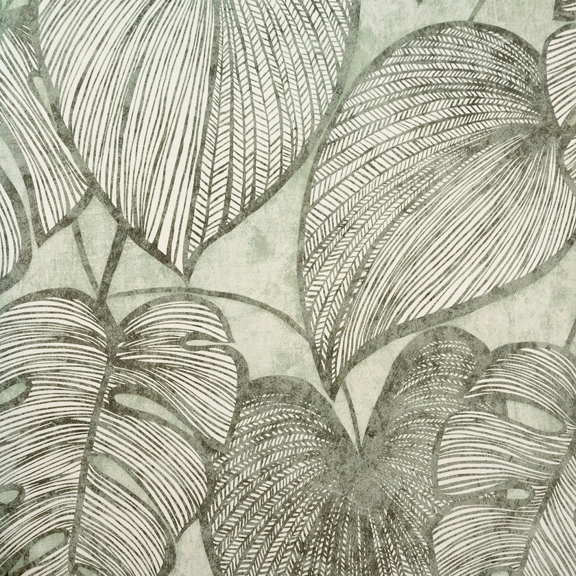 26935 Julie Feels Home Monstera Olive Sage
