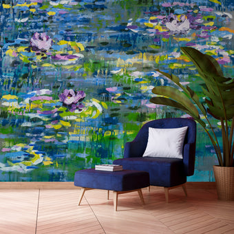 On the Pond by South Africa Artist Bev Michel