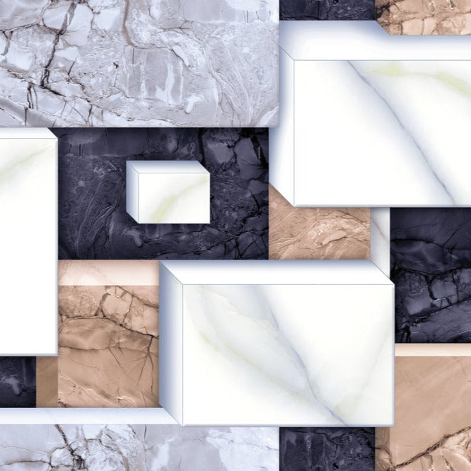 Cubist Marble Collection  -  [Custom printed at R560/m²]