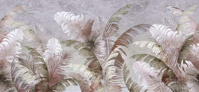 Pastel Palms  -  [Custom printed at R560/m²]