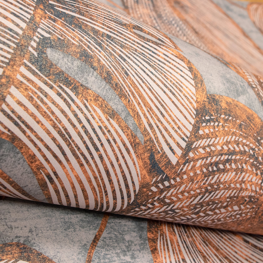 26940 Julie Feels Home Monstera Rust Mirage
