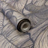 26942 Julie Feels Home Monstera Navy Ash