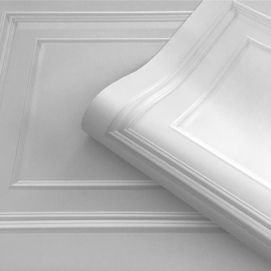 Wood Panel Wallpaper Soft Silver 7376 Sasi Wallpaper