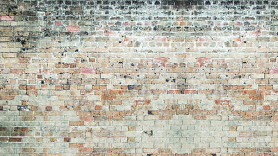 The Rustic Red Brick Wall  -  [Custom printed at R560/m²]