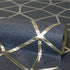Vymura Geometric Foil Navy and Gold FD42650