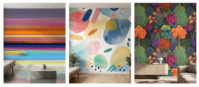 Bold, Bright & Striking Shapes:  Make Your Walls the Art