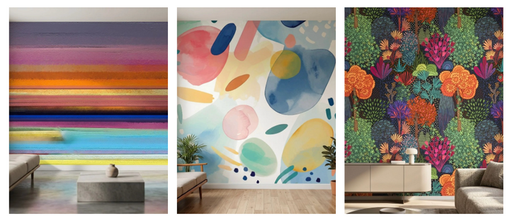 Bold, Bright & Striking Shapes:  Make Your Walls the Art