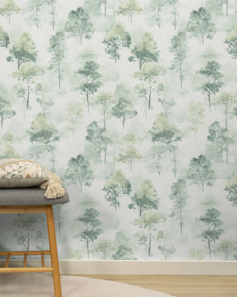 10557-07 Forest Dream Lightwood Trees