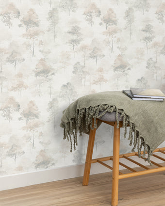 10557-37 Forest Dream Lightwood Trees