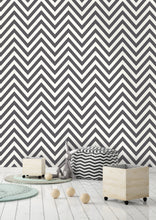 Load image into Gallery viewer, Dream Catcher 12574 Chevron Black &amp; White
