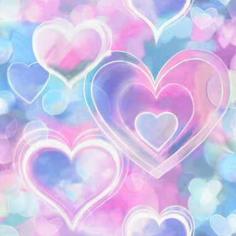 13785 Adventure Awaits Neon Hearts Pink