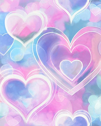 13785 Adventure Awaits Neon Hearts Pink