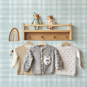 14001 Adventure Awaits Ivy Plaid Sky Blue