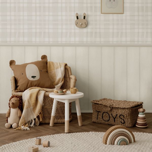 14002 Adventure Awaits Ivy Plaid Warm Grey