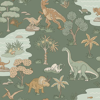 14010 Adventure Awaits Dino Zoo Green