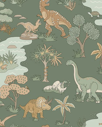 14010 Adventure Awaits Dino Zoo Green