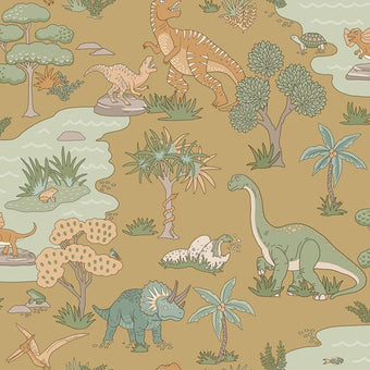 14011 Adventure Awaits Dino Zoo Ochre