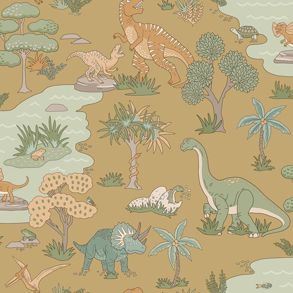 14011 Adventure Awaits Dino Zoo Ochre