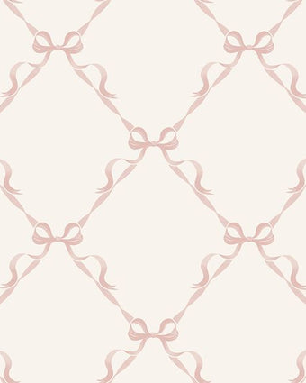 14032 Adventure Awaits Tied With a Bow Pink/Cream