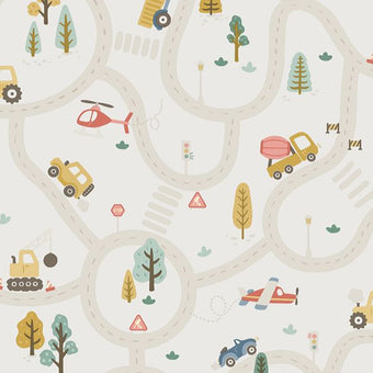14080 Adventure Awaits Roundabout Road Cream/Multi