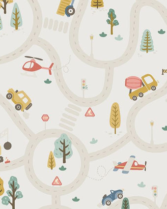 14080 Adventure Awaits Roundabout Road Cream/Multi