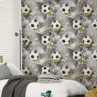 14090 Adventure Awaits Football Frenzy Black/Gold