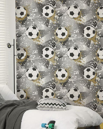 14090 Adventure Awaits Football Frenzy Black/Gold
