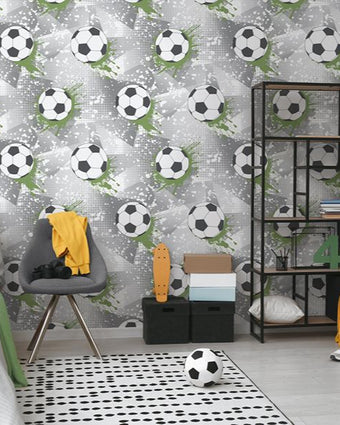 14092 Adventure Awaits Football Frenzy Grey/Green