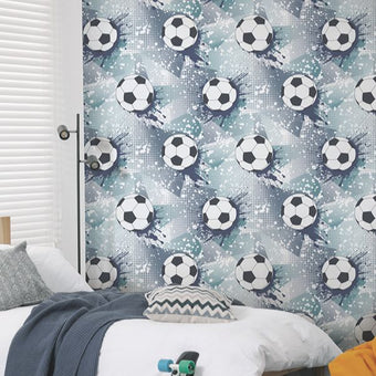 14093 Adventure Awaits Football Frenzy Navy/Teal