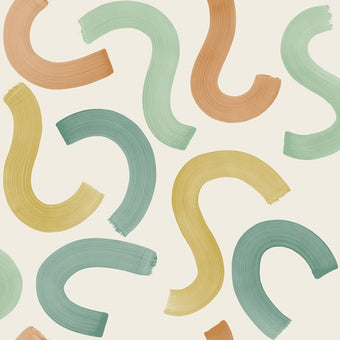 14111 Adventure Awaits Curly Confetti Teal/Ochre/Orange