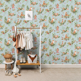 14120 Adventure Awaits Forest Friends Duck Egg Blue
