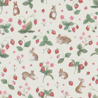 14140 Adventure Awaits Bunnies & Berries Cream/Multi