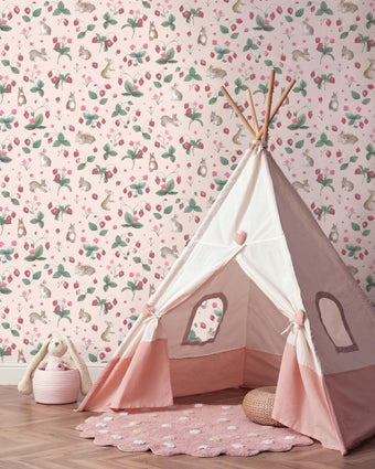 14141 Adventure Awaits Bunnies & Berries Pink