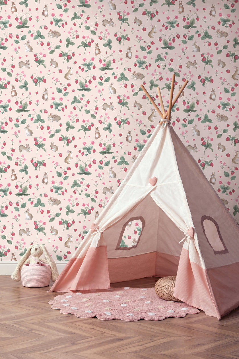 14141 Adventure Awaits Bunnies & Berries Pink