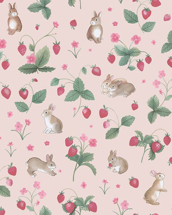 14141 Adventure Awaits Bunnies & Berries Pink