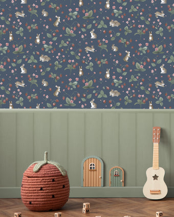 14142 Adventure Awaits Bunnies & Berries Navy