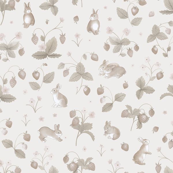 14143 Adventure Awaits Bunnies & Berries Neutral
