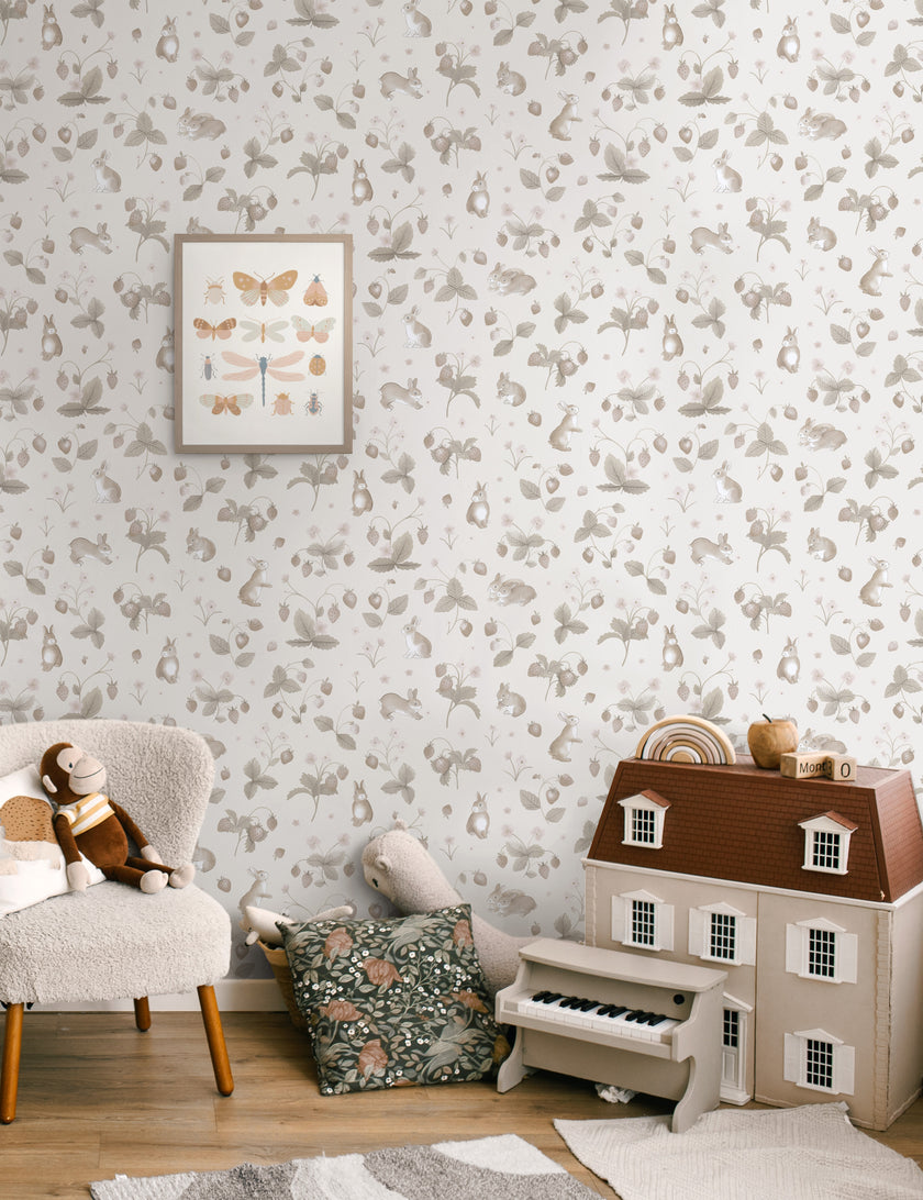 14143 Adventure Awaits Bunnies & Berries Neutral