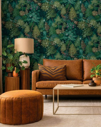 14151 Imaginarium Midnight Woods Green