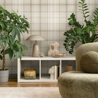 14180 Imaginarium Kirkham Check Neutral