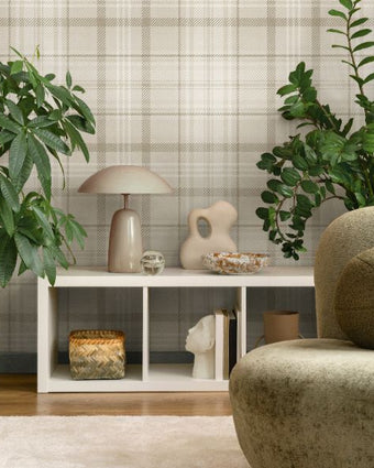 14180 Imaginarium Kirkham Check Neutral