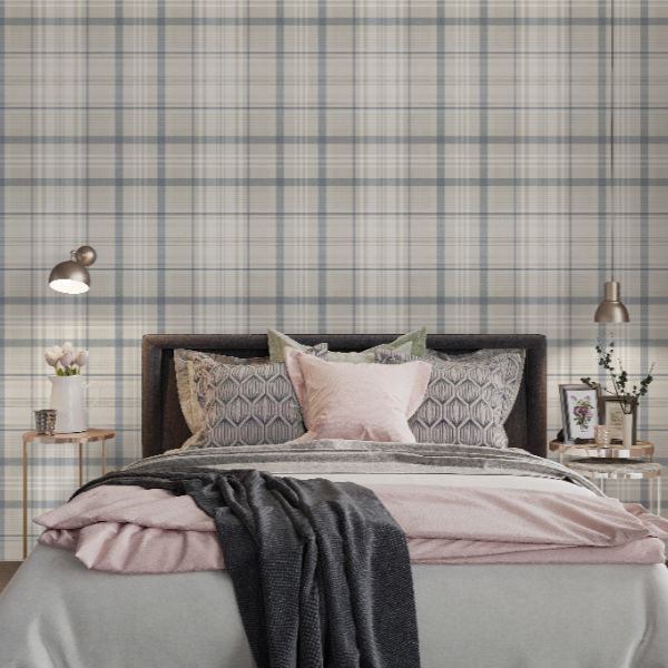 14183 Imaginarium Kirkham Check Navy