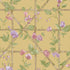 14201 Imaginarium Trailing Floral Trellis Ochre