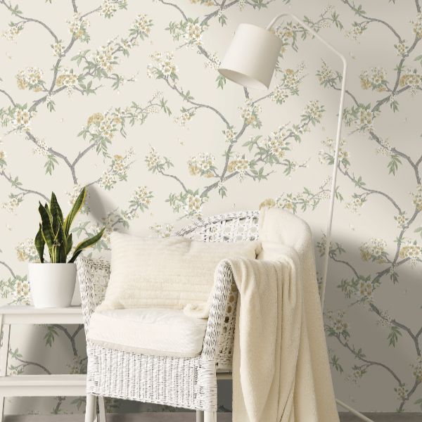 14212 Imaginarium Cherry Blossom Yellow Cream