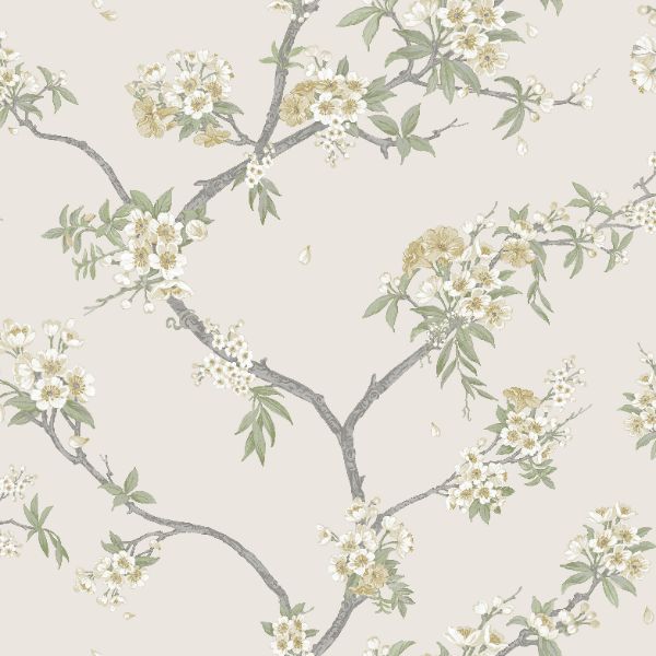 14212 Imaginarium Cherry Blossom Yellow Cream